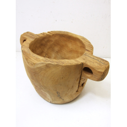 Misa Wazon z Uszami drewno egzotyczne